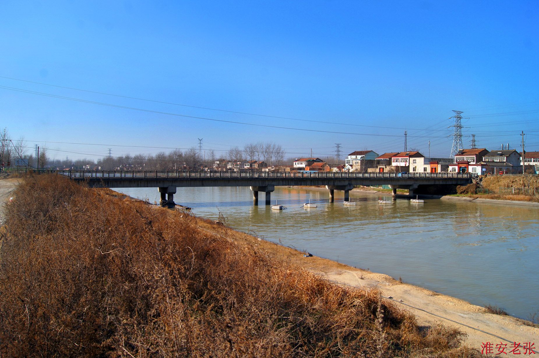 头河上新闸村桥（2013-12-10 拍）