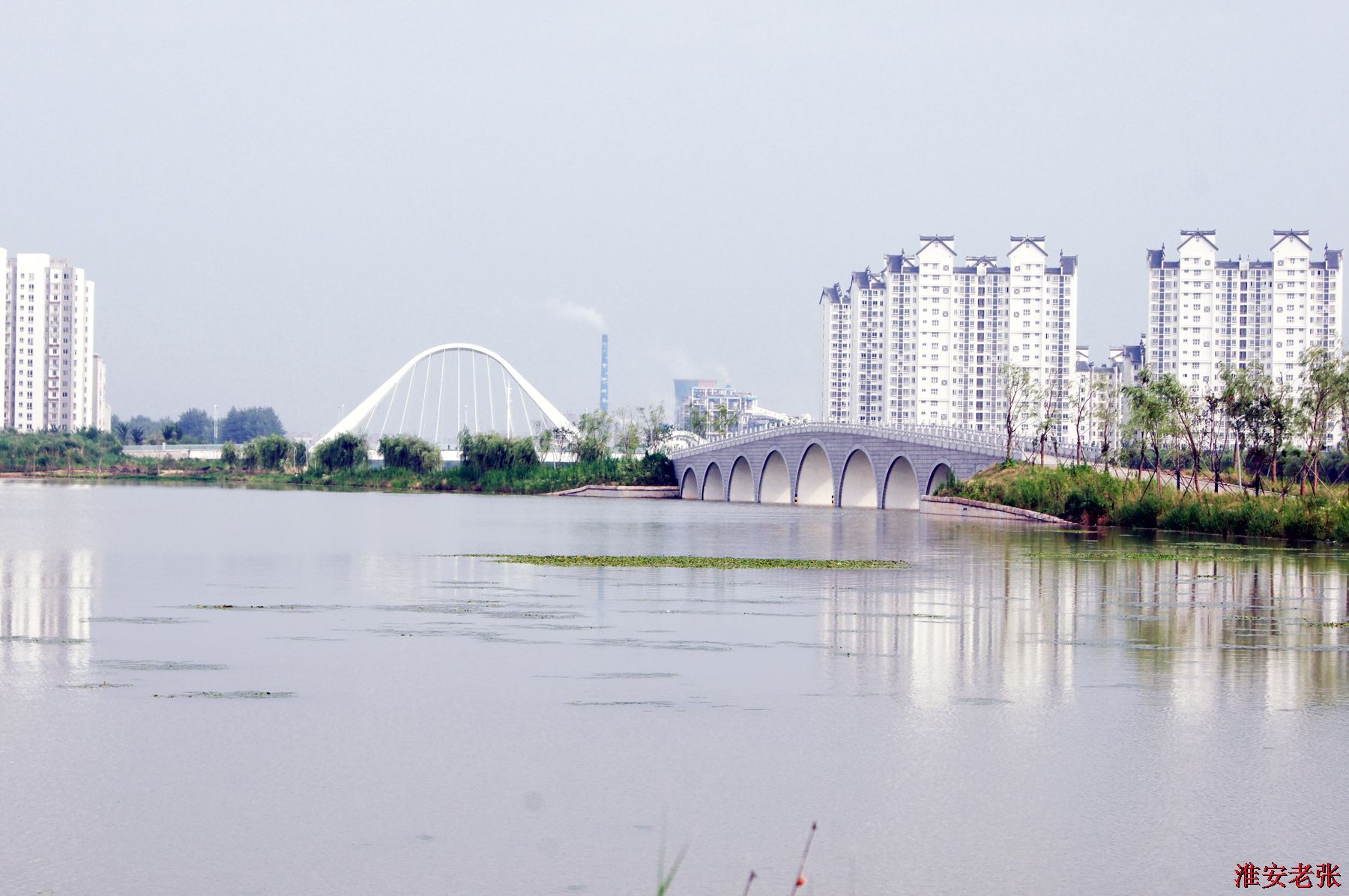 山阳湖公园九孔桥（2019-07-13 拍）