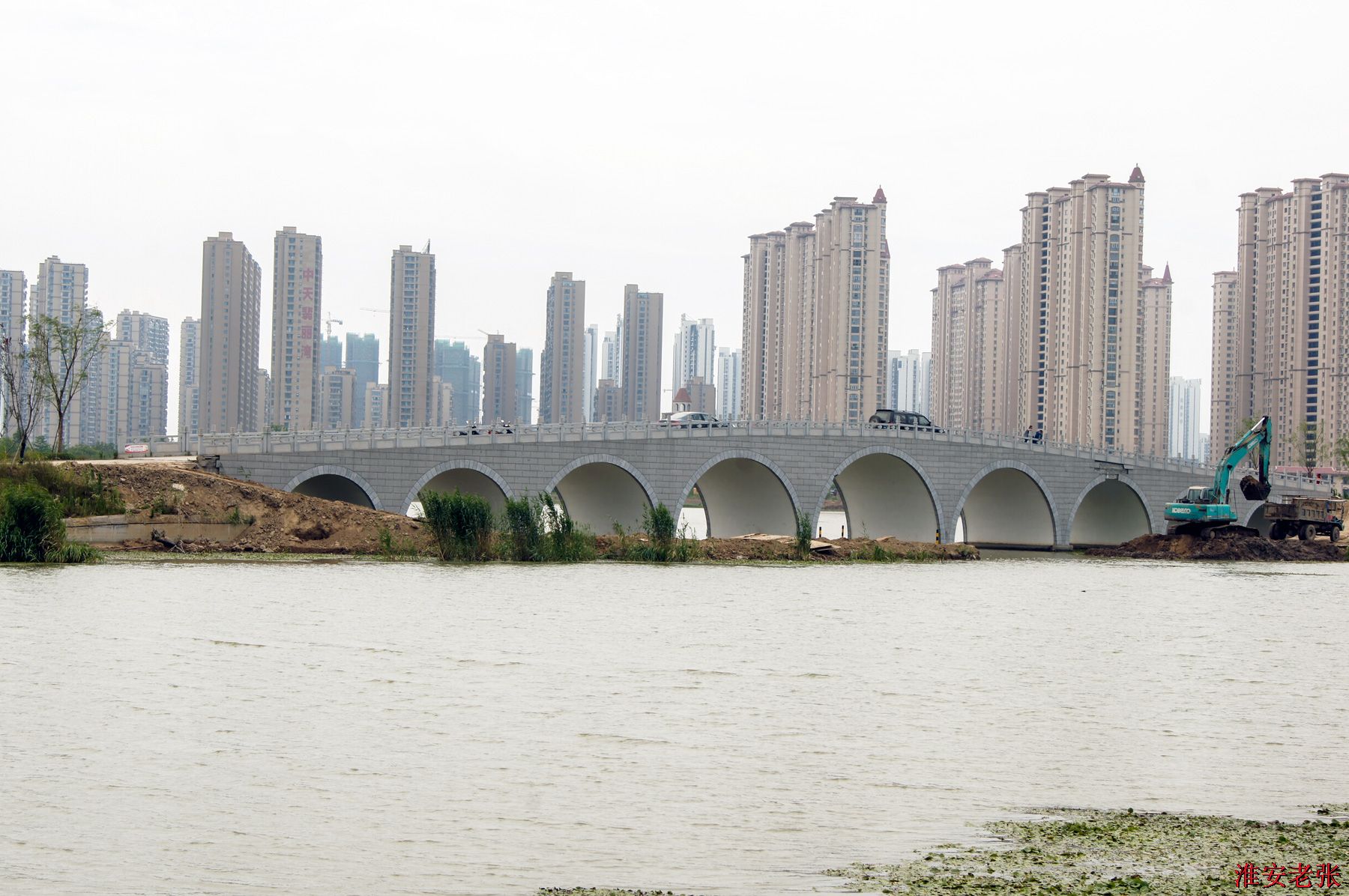 山阳湖公园九孔桥（2019-07-13 拍）
